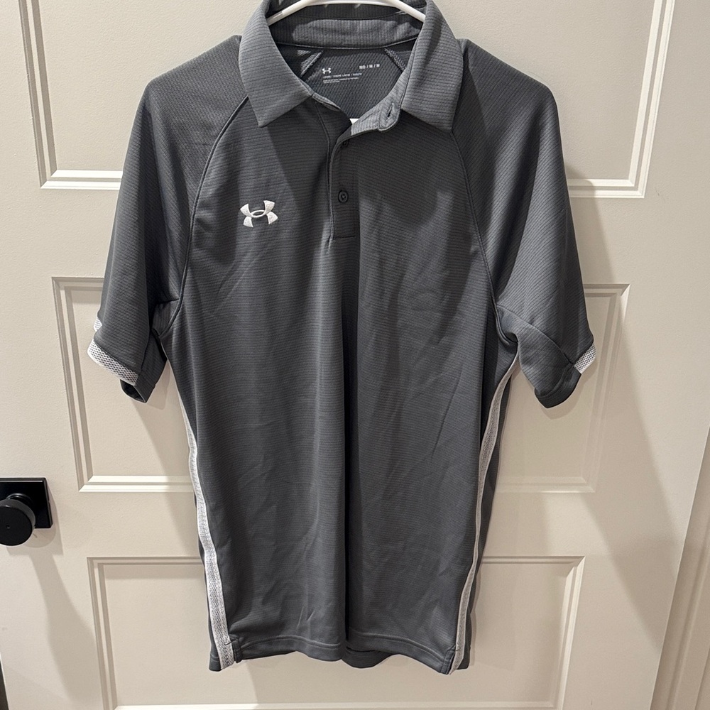 Under Armour Men's Charcoal Polo Shirt